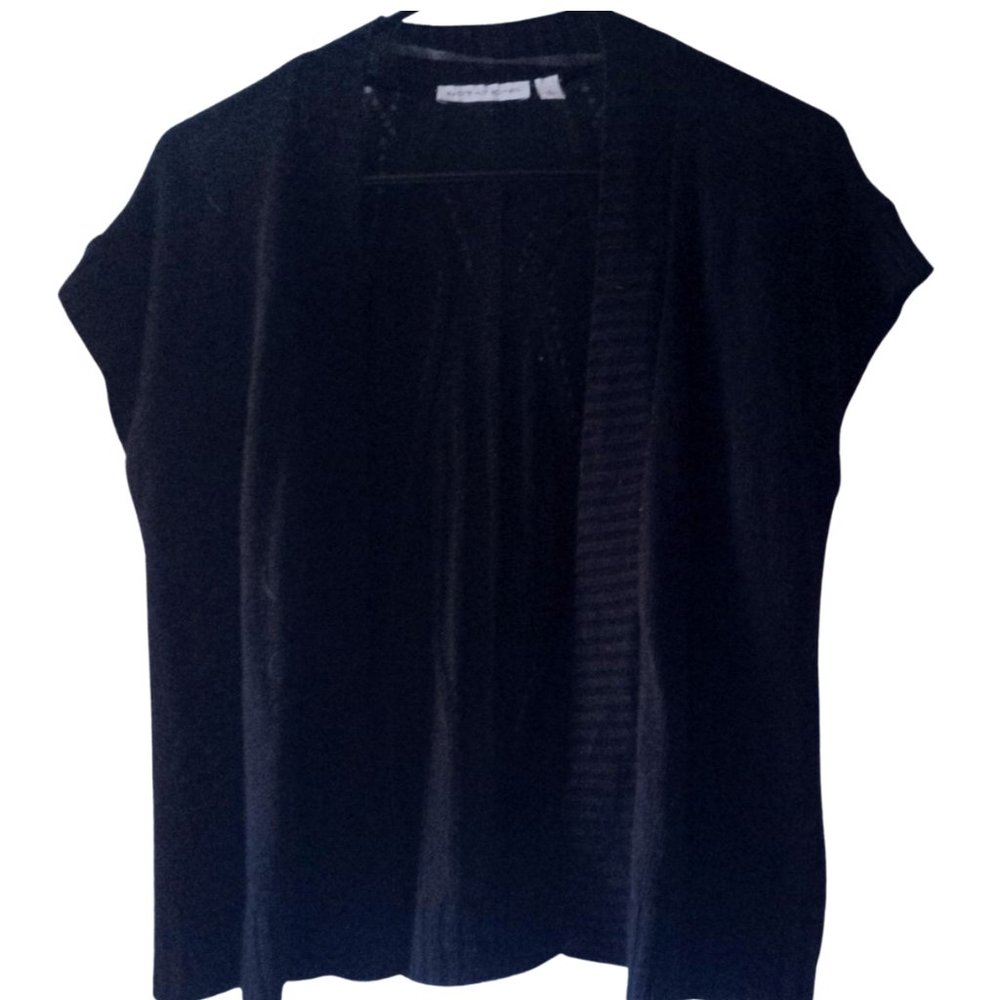 Women's S Notations Knit Cardigan Sweater